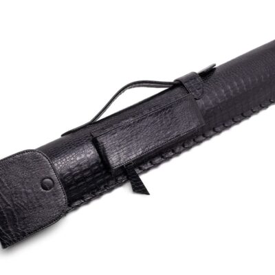 Колчан для трехсоставного бильярдного кия с боковым карманом черный 1шт.