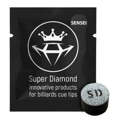 Наклейка для бильярда SUPER DIAMOND Sensei Super 1шт черный изображение
