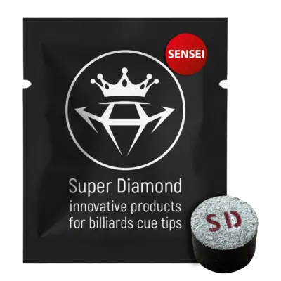 Наклейка для бильярда SUPER DIAMOND Sensei Exclusive 1шт красный изображение