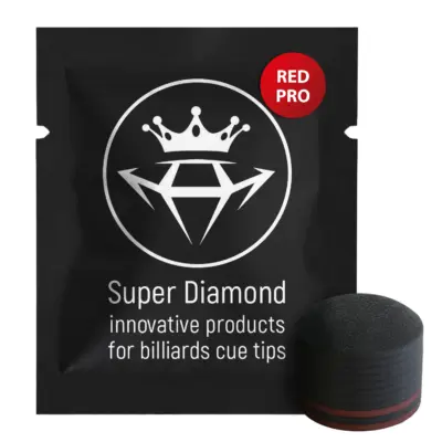 Наклейка для бильярда Super Diamond PRO RED сфера 1шт. изображение