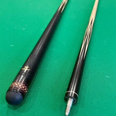 Бильярдные кии Бильярдный кий Корона черный граб Super Diamond клееный шафт