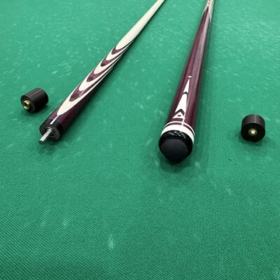 Більярдний кий 10 запилів Амарант трикутник