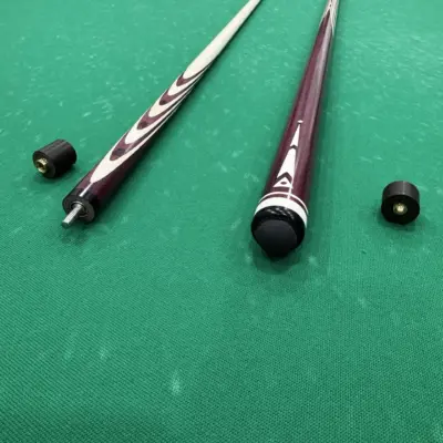 Більярдний кий 10 запилів Амарант трикутник изображение