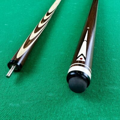 Бильярдный кий 10 запилов Палисандр Луцкий инкрустация треугольник