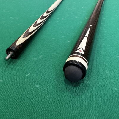 Бильярдный кий 10 запилов Венге Алексей Арыванюк инкрустация