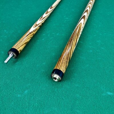 Бильярдные кии>Работы нашей мастерской Бильярдный кий 10 запилов зебрано