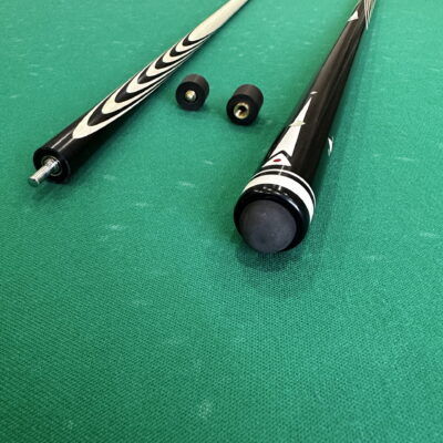 Більярдний кий 16 тонких запилів Ебен інкрустація перламутр