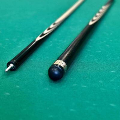 Більярдний кий 4+3 довгих запилів Ебен кільце