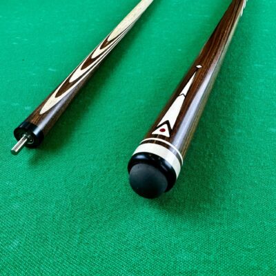 Бильярдный кий 8 длинных запилов Палисандр Луцкий инкрустация треугольник