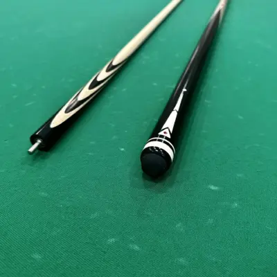 Більярдний кий 8 запилів Чорний граб інкрустація Чорний граб інкрустація изображение