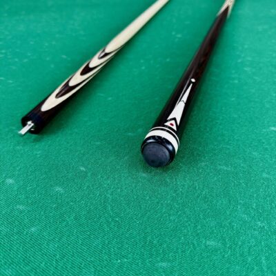 Бильярдный кий 8 запилов Венге Алексей Арыванюк инкрустация