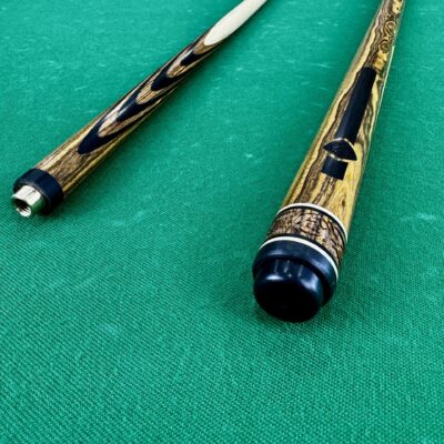 Бильярдные кии>Кии AS Бильярдный кий AS Мастер бокоте черный граб 10 запилов