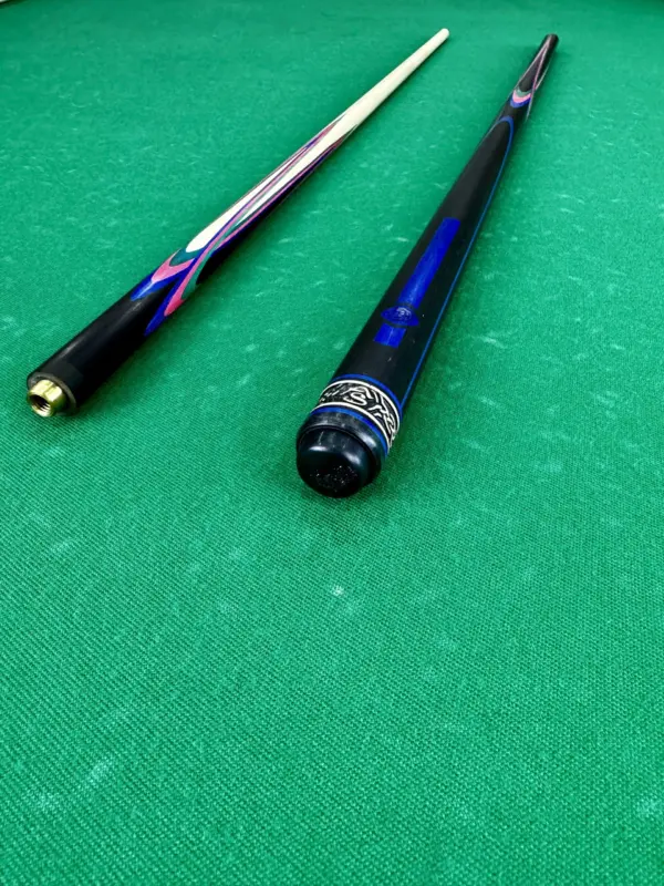 Бильярдный кий Цветок (попугай) черный-зеленый-малиновый- синий граб 4 лучевой напряженный AS (3)|Бильярдный кий Цветок (попугай) черный-зеленый-малиновый- синий граб 4 лучевой напряженный AS (1)|Бильярдный кий Цветок (попугай) черный-зеленый-малиновый- синий граб 4 лучевой напряженный AS (2)