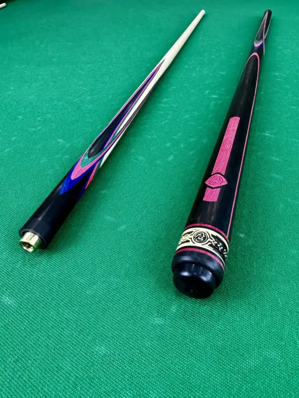 Бильярдный кий Цветок(попугай) эбен+ синий+ зеленый+ малиновый граб 4 лучевой напряженный AS (1)|Бильярдный кий Цветок(попугай) эбен+ синий+ зеленый+ малиновый граб 4 лучевой напряженный AS (2)|Бильярдный кий Цветок(попугай) эбен+ синий+ зеленый+ малиновый граб 4 лучевой напряженный AS (3)