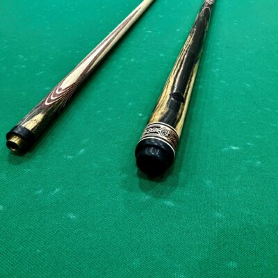 Бильярдные кии>Кии AS Бильярдный кий Цветок(попугай) Махенга+красный граб 4 лучевой напряженный AS