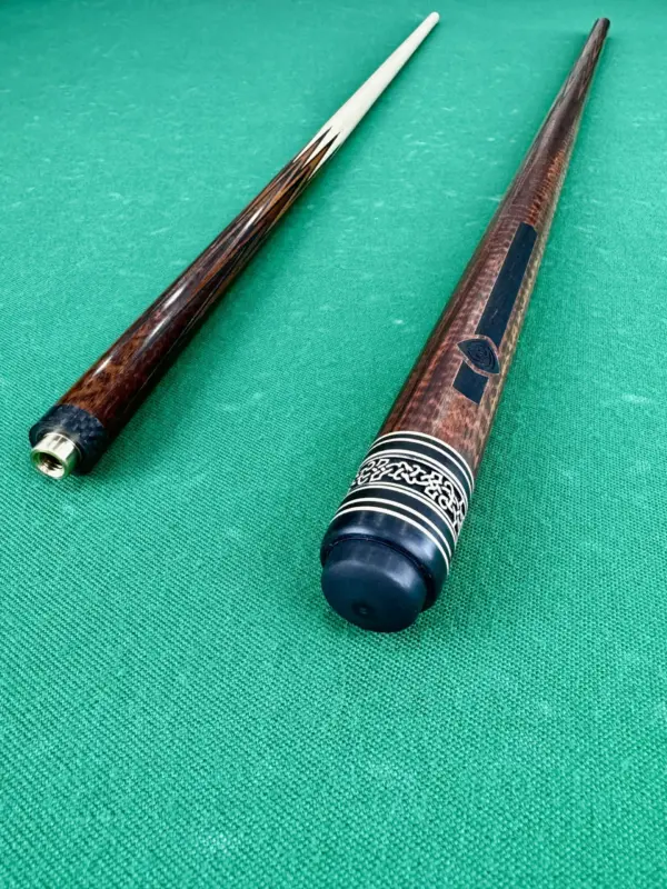 Бильярдный кий Корона восьми перьевая змеиное дерево эбен насечка 1шт (3)|Бильярдный кий Корона восьми перьевая змеиное дерево эбен насечка 1шт (1)|Бильярдный кий Корона восьми перьевая змеиное дерево эбен насечка 1шт (2)