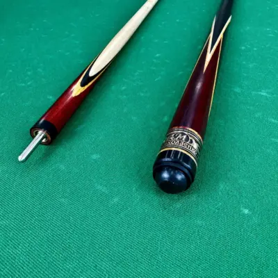 Бильярдный кий Марс Николаенко Черный граб Амарилло Падук 1шт изображение