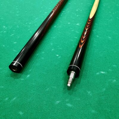 Бильярдный кий супер люкс 20 запилов черный граб+падук