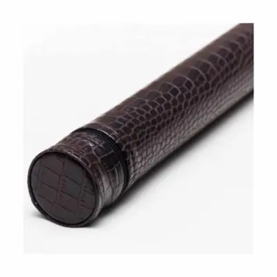 Тубус, чехол для бильярдного кия шоколад без кармана изображение