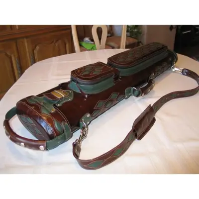 Тубус эксклюзивный ручная работа 044 изображение