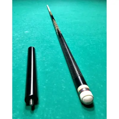 Бильярдный кий корона Эбен, насечка, клееный шафт,удленнитель изображение