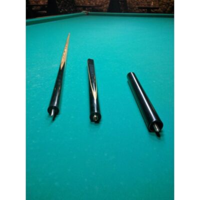 Бильярдный Кий для снукера Ясень-Черный граб 3/4 конструкции