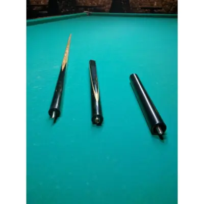 Бильярдный Кий для снукера Ясень-Черный граб 3/4 конструкции изображение