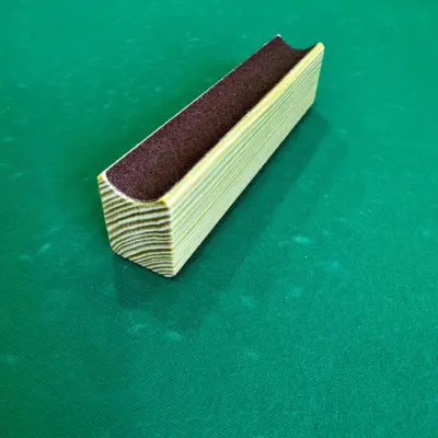 Инструмент для обработки наклейки и чистки кия дерево 1шт. изображение