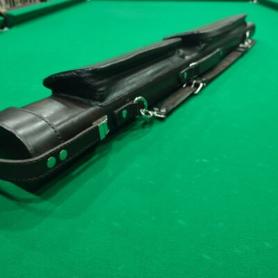 Чехол для кия СПОРТ на два кия коричневый кожаный