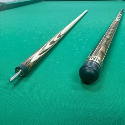 Бильярдный кий 6 длинный запил бокоте черный граб Рой Николай 1шт.