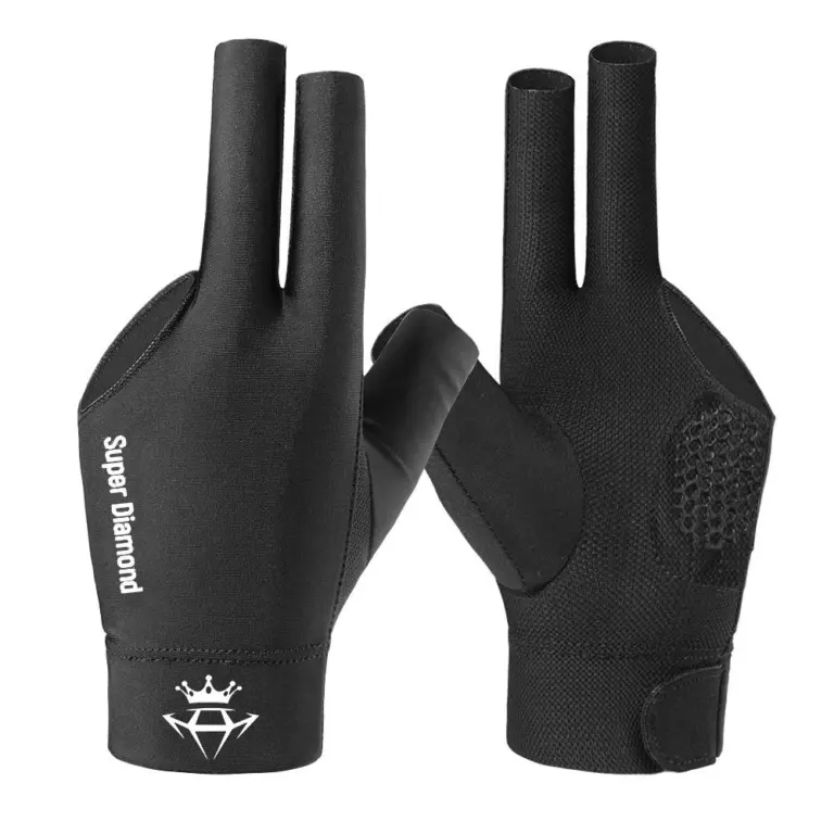 Перчатка для бильярда Super Diamond L черная левая 1шт
