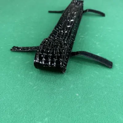 Карман для тубуса большой крокодил кожзам 1шт изображение