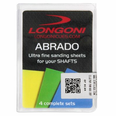 Набір мікропаперу для полірування кию LONGONI ABRADO 12шт.