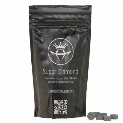 Наклейка для більярдного кия Super Diamond Amateur 100шт. изображение