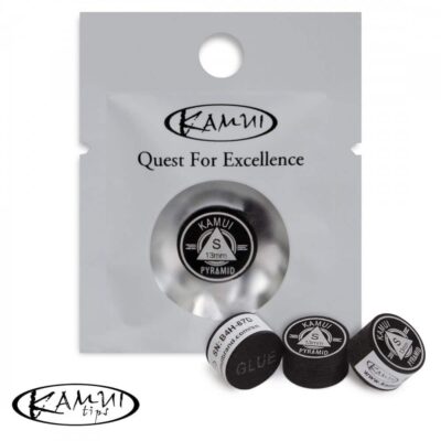 Наклейка для кию Kamui Pyramid Black 13мм Soft