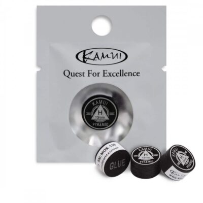Наклейка для кию Kamui Pyramid Black 13мм Hard