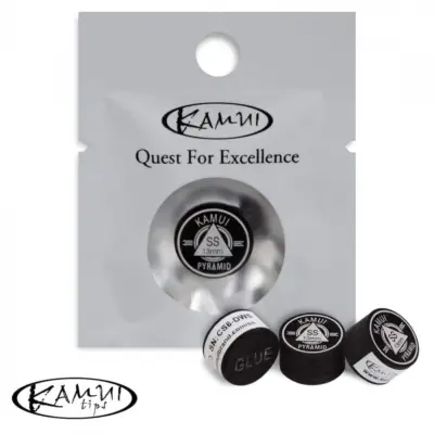 Наклейка для київ Kamui Pyramid Black 13мм Super Soft изображение