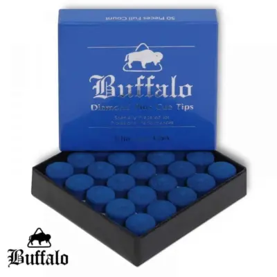 Наклейка для кию Buffalo Diamond Plus 13мм 50шт изображение