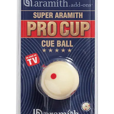Шар тренировочный для пула Super Aramith Pro-Cup cue ball блистер изображение
