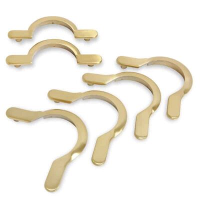 СКОБЫ ДЛЯ ЛУЗ ЧЕМПИОН ПРО ГЛАДКАЯ ЛАТУНЬ 6шт.