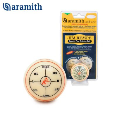 ТРЕНУВАЛЬНА КУЛЯ ARAMITH JIM REMPE POOL Ø57,2ММ блістер