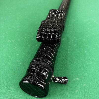 Тубус для більярдного кія Super Diamond кишеня на пристібках крокодил глянець 1шт.