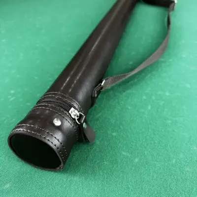 Тубус для бильярдного кия Super Diamond коричневый без кармана гладкий 1шт. изображение