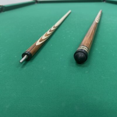 Бильярдный кий 10 запилов палисандр сантос инкрустация кольцо