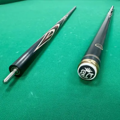 Бильярдный кий Марс Винтаж черный граб+ падук ченый шафт Онищенко изображение