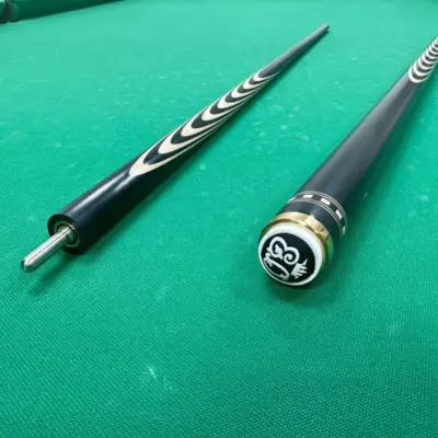 Бильярдный кий 36 запилов черный граб ченый шафт Онищенко изображение