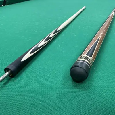 Бильярдный кий 6 длинный запил черный граб лайсвуд Рой Николай изображение