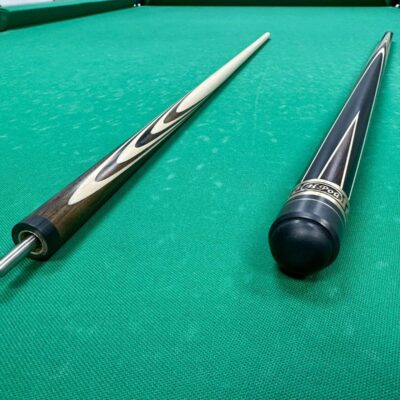 Бильярдный кий 6 длинный запил зирикоте черный граб Рой Николай