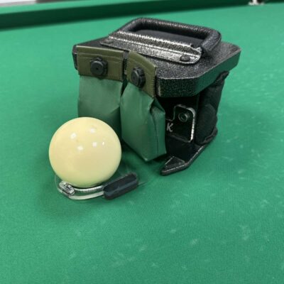 Бильярдный тренажер СВОЯК зеленые мешечки железная ручка