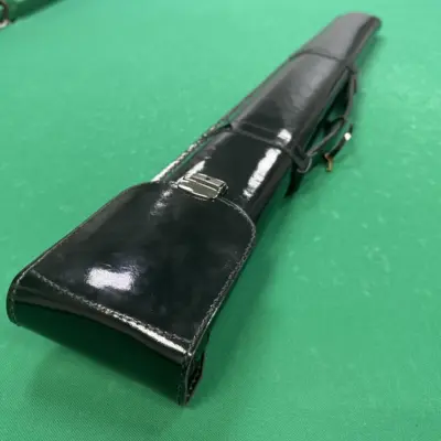 Колчан для бильярдного кия Сафари кожаный черный глянцевый 1шт изображение